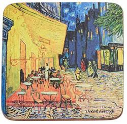 Hanipol Parafa poháralátét - Van Gogh: Kávéház éjjel