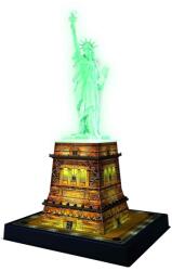 Ravensburger Puzzle 3D luminos Statuia Libertatii, 108 piese (art_RVS3D12596)