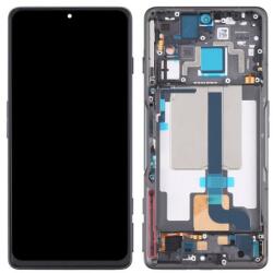 NBA001LCD101120027564 Xiaomi Poco F4 GT / Redmi K50 Gaming fekete OLED kijelző érintővel kerettel előlap (NBA001LCD101120027564)