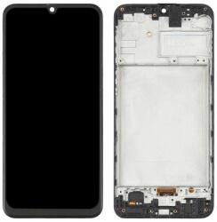 NBA001LCD101120027557 Samsung Galaxy M31 fekete OLED LCD kijelző érintővel kerettel előlap (NBA001LCD101120027557)