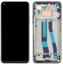 NBA001LCD101120027485 Xiaomi 11 Lite / 11 Lite 5G fekete TFT LCD kijelző érintővel kerettel előlap (NBA001LCD101120027485)