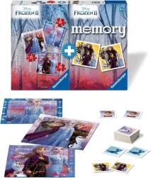 Ravensburger Puzzle + Joc Memory Frozen, 25/36/49 Piese - RVSPC20673 (RVSPC20673)