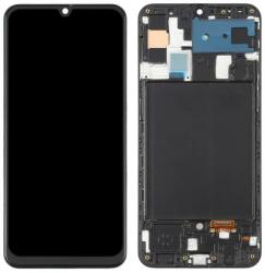  NBA001LCD101120027555 Samsung Galaxy A50 SM-A505 fekete OLED LCD kijelző érintővel kerettel előlap (NBA001LCD101120027555)