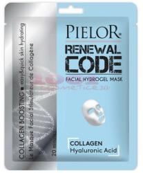 Pielor Renewal Code Facial Hydrogel Mask Colagen Acid Hialuronic Masca Faciala Textila