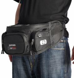 Oxford Borsetă moto - OXFORD XW3R Waist Bag - Black (OX-OL866)