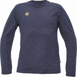 Cerva Antisztatikus hosszú ujjú póló NOYO ESD - Sötétkék | 3XL (0304013641006)