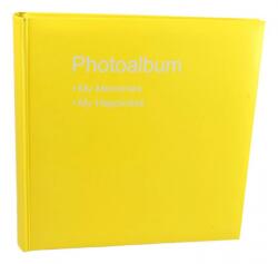 KPH Fotóalbum fotósarkokhoz 30x30/100 oldal CONCEPTION sárga