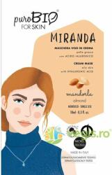 puroBIO cosmetics Masca Crema pentru Ten Gras cu Migdale Miranda 10ml
