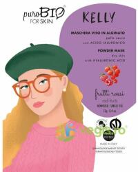 puroBIO cosmetics Masca Peel Off pentru Ten Uscat cu Fructe Rosii Kelly 13g