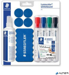 STAEDTLER Táblamarker készlet, 2 mm, kúpos, STAEDTLER "Lumocolor® Set 613 S", 10 darabos (613 S)