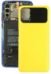  55050000QL9X Gyári akkufedél hátlap - burkolati elem Xiaomi Poco M3, sárga (55050000QL9X)