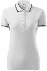 MALFINI Tricou polo damă Urban - Albă | L (2200015)