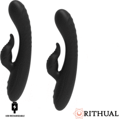 RITHUAL Vibrator Rithual Anusara Dual Motor Rechargeable 2.0 Black Vibrator