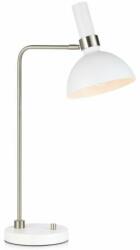 Markslöjd LARRY asztali lámpa 1L fehér/acél (MS-107502)