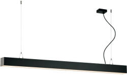 Viokef Lighting Linear Suspended Black Station Ultra Direct L2260 4000K - VIO-3911-0022-4-B-N (VIO-3911-0022-4-B-N)