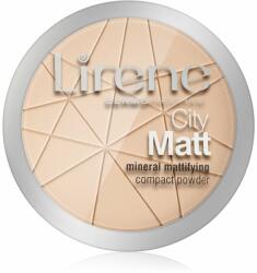 Lirene City Matt pudra matuire culoare 01 Transparent 9 g