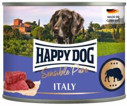 Happy Dog Sensible Pur Italy Bivaly színhús konzerv 6x200g