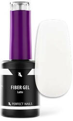 Perfect Nails Fiber Gel Vitamin - Üvegszálas Erősített Gél Lakk Alap 8ml - Latte