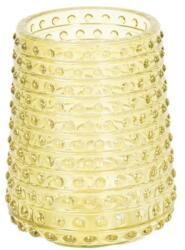 Clayre & Eef Üveg mécsestartó - sárga - szep-otthon - 910 Ft