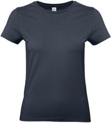 B and C Női rövid ujjú póló B&C #E190 /women T-Shirt -3XL, Sötétkék (navy)