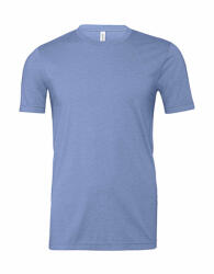 Bella Canvas Uniszex rövid ujjú póló Bella Canvas Unisex Heather CVC Short Sleeve Tee XL, Heather kék