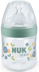 Nuk for Nature Silicone Soother Bottle - 150 ml, mărimea S, verde (10743074)