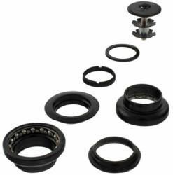 Neco 1 1/8 colos külső csészés A-Head kormánycsapágy, alu és acél csészés, fekete