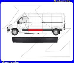 NISSAN NV400 2011.09-től Oldalfal díszléc bal fekete "közép/hosszú kivitel: 3682/4332mm" RN9541454