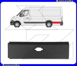 RENAULT MASTER 3 2019.09-2024.02 Hátsó sárvédő díszléc kerékív mögött bal, szélességjelzős "hosszú kivitel: 4332mm" 10017872
