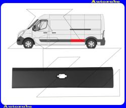 RENAULT MASTER 3 2010.04-2019.08 Oldalfal díszléc bal hátsó, szélességjelzős 10017876