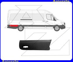 VW CRAFTER 1 2006.10-2016.10 /2E/ Hátsó sárvédő díszléc jobb ív mögött, szélességjelzős "középhosszú kivitelhez / tengelytáv: 3665mm" P50650054