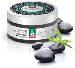 Medinatural teafaolajos mattító, tisztító krémpakolás zsíros bőrre 100ml - herbaline