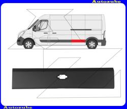 RENAULT MASTER 3 2019.09-2024.02 Oldalfal díszléc bal hátsó, szélességjelzős 10017876