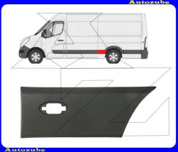 RENAULT MASTER 3 2010.04-2019.08 Hátsó sárvédő díszléc kerékív előtti bal, szélességjelzős "középhosszú kivitel: 3682/mm" 10017864
