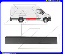 RENAULT MASTER 3 2019.09-2024.02 Tolóajtó díszléc jobb, fekete "rövid kivitelhez: 3182mm"" 10017885