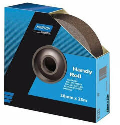 Norton R222 csiszolóvászon műhelytekercs 38mmx25m P60 (CT231824)