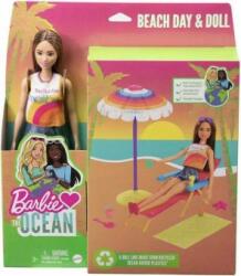 Mattel Barbie papusa Loves the Ocean O zi la Plaja HFG23 Papusa Barbie