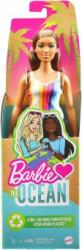 Mattel Barbie Loves The Ocean Beach Papusa Bruneta GRB38