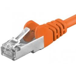 Cablu de retea RJ45 cat 6A SFTP 10m Orange, sp6asftp100E (SP6ASFTP100E)