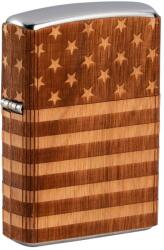 Zippo Öngyújtó, WOODCHUCK USA American Flag Wrap 49332