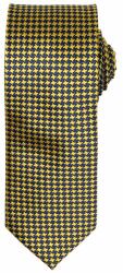 Premier Workwear Cravată roșie cu pătrățele - Aurie (PR787-1000213249)