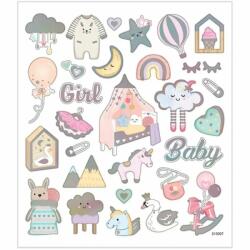 CCHOBBY Matrica, baby girl, 15x17cm (CRC-28884) - officetrade