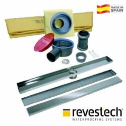 Revestech Kit rigola dus Liniar Basic Duo 80 + membrana impermeabila (544018386)