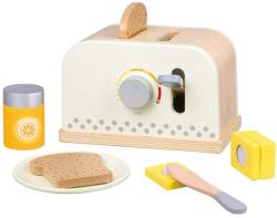 New Classic Toys Set toaster - Alb (NC10706) - kidiko Bucatarie copii