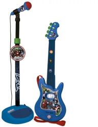 Reig Musicales Set chitara si microfon Avengers (RG1652) - kidiko Instrument muzical de jucarie