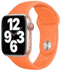 Apple Watch narancs szilikon szíj 38/40/41mm