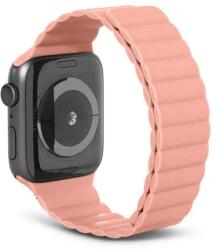 Apple Watch rózsaszín mágneses szilikon szíj 38/40/41/42 (series10)mm