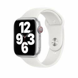 Apple Watch fehér szilikon szíj 42/44/45/49