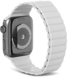 Apple Watch fehér mágneses szilikon szíj 38/40/41mm