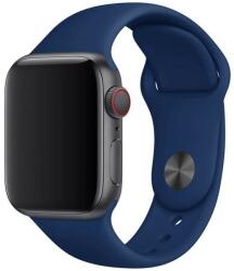 Apple Watch sötétkék szilikon szíj 38/40/41/42 (series10)mm
